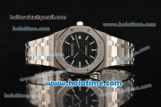 Audemars Piguet Royal Oak Automatic Classic Asia 4813 Movement ETA Coating Case with Black Dial and Stick Marker