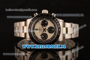 Rolex Daytona Vintage OS20 Quartz Steel Case with White Dial and Steel Bracelet