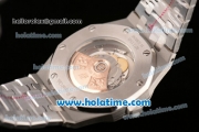 Audemars Piguet Royal Oak Swiss ETA 2824 Automatic Full Steel with Sitck Markers and White Dial - 1:1 Original Best Version