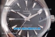 Omega Seamaster Aqua Terra 150 M Clone 8500 Automatic Stainless Steel Case/Bracelet with Black Dial and Stick Markers (EF)