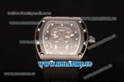 Richard Mille RM 52-01 Miyota Quartz PVD Case with Skull Skeleton Dial and White Markers