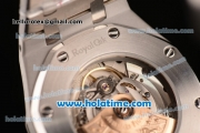 Audemars Piguet Royal Oak Swiss ETA 2824 Automatic Full Steel with Sitck Markers and Black Dial - 1:1 Original Best Version