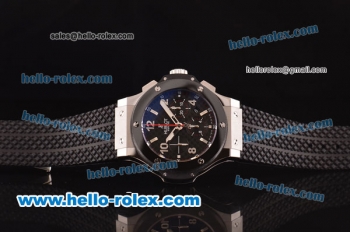 Hublot Big Bang Hub4100 Automatic Steel Case with Ceramic Bezel and Black Dial - 1:1 Original