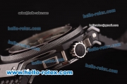 Hublot Big Bang Hub 4100 Ceramic Case/Bezel with Black Dial and Black Rubber Strap - 1:1 Original