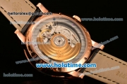 Patek Philippe Grand Complication ST25 Automatic Rose Gold Case with Black Dial and Silver Markers -ETA Coating