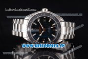 Omega Seamaster Planet Ocean Clone 8500 Automatic Steel Case/Bracelet with Black Dial and Stick/Arabic Numeral Markers (BP)