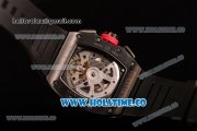 Richard Mille RM005 FM Asia Automatic PVD Case with Skeleton Dial and Red Inner Bezel