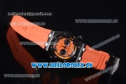 Audemars Piguet Royal Oak Offshore Diver Chrono Miyota OS20 Quartz PVD Case with Orange Dial Stick Markers and Orange Rubber Strap (EF)