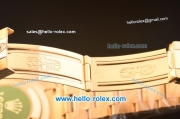 Rolex Yachtmaster Swiss ETA 2836 Automatic Full Gold with Gold Dial 10 Micron Plated-1:1 Original