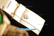 Rolex Day-Date Oyster Perpetual Automatic Full Gold Case/Strap with Gold Dial and Stick Marker