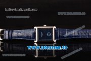Patek Philippe Gondolo Miyota 1L45 Quartz Steel Case with Blue Dial and Arabic Numeral Markers Patek Philippe Gondolo Miyota 1L45 Quartz Steel Case with Blue Dial and Arabic Numeral Markers