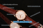 Rolex Cellini Date Asia Automatic Rose Gold Case with White Dial and Stick Markers (New)