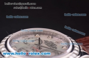 Rolex Daytona Chronograph Swiss Valjoux 7750 Automatic Steel Case with Diamond Bezel and White MOP Dial-Diamond Markers