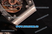 Richard Mille RM 007 Miyota 9015 Automatic Steel Case with Skeleton Dial and White Arabic Numeal Markers (K)