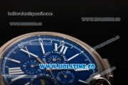 Cartier Ballon Bleu De 44MM Asia Automatic Steel Case with Blue Dial and White Roman Numeral Markers