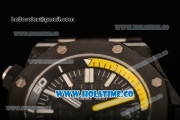 Audemars Piguet Royal Oak Offshore Diver Clone AP Calibre 3120 Automatic Carbon Fiber Case with Black Dial and White Stick Markers - 1:1 Original