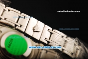 Rolex Datejust Automatic Movement ETA Coating Case with White Dial and Diamond Bezel-Lady Model