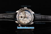 Tag Heuer Carrera 36 Chronograph Miyota Quartz Movement Swiss Coating Case with White Dial and Silver Stick Markers Tag Heuer Carrera 36 Chronograph Miyota Quartz Movement Swiss Coating Case with White Dial and Silver Stick Markers