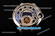 Cartier Ballon Bleu De Tourbillon Asia Automatic Steel Case with Black Dial and Roman Numeral Markers