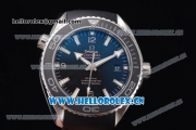 Omega Seamaster Planet Ocean Clone 8500 Automatic Steel Case with Black Dial and Stick/Arabic Numeral Markers (BP)