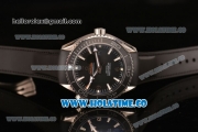 Omega Planet Ocean Clone 8500 Automatic Steel Case with Black Dial and White Stick Markers (EF)