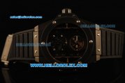 Hublot Tourbillon Vendome Limited Edition Automatic PVD Case with Black Dial and Black Rubber Strap