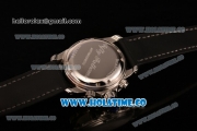 BlancPain Fifty Fathoms Chronograph Flyback Calibre F185 Swiss Valjoux 7750 Automatic Steel Case with Black Dial Stick Markers and Black Sail-Canvas Strap