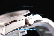 Rolex Air-King Oyster Perpetual Swiss ETA 2836 Automatic Movement Silver Case with White Dial and SS Strap
