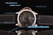 Panerai Luminor Marina 1950 3 Days PAM 00392 Automatic Steel Case with Black Dial and Black Leather Strap