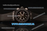 Hublot Big Bang Unico Chrono Swiss Valjoux 7750 Automatic PVD Case with Skeleton Dial PVD Bezel and Black Rubber Strap - 1:1 Original