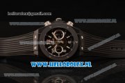 Hublot Big Bang Unico Chrono Swiss Valjoux 7750 Automatic PVD Case with Skeleton Dial PVD Bezel and Black Rubber Strap - 1:1 Original