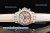 Rolex Daytona Chronograph Miyota Quartz Movement Diamond Bezel with White Dial and White Leather Strap