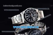 Rolex Submariner Vintage Tiffany & Co Asia 2813 Automatic Steel Case with Black Dial White Dots Markers and Steel Bracelet