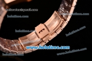 Audemars Piguet Royal Oak 41 Swiss ETA 2824 Automatic Full Rose Gold with Blue Dial and Stick Markers - 1:1 Original (Z)