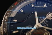 Tag Heuer Carrera Calibre 36 Swiss Valjoux 7750 Automatic Movement Titanium Case with Black Dial