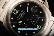 Panerai PAM 222 Luminor Regatta Power Reserve Automatic Movement Full Steel with Black Dial and Dot Markers