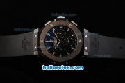 Hublot Big Bang Aero Bang Swiss Valjoux 7750 Automatic Movement PVD Case with Titanium Bezel and Black Dial