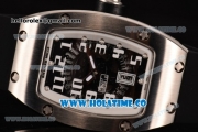 Richard Mille RM 007 Miyota 9015 Automatic Steel Case with Skeleton Dial and White Arabic Numeal Markers (K)