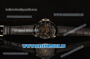 Corum Admiral's Cup Legend Asia 3086 Automatic PVD Case with Black Leather Strap and Skeleton Dial