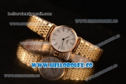 Longines La Grande Classique SWISS QUARTZ Yellow Gold Case with White Dial Roman Numeral Markers and Yellow Gold Bracelet