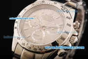 Rolex Daytona Automatic Movement Full Steel with Grey Dial