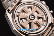 Breitling Bentley Barnato Racing Swiss Valjoux 7750-SHG Automatic Steel Case with Black Dial and Steel Strap