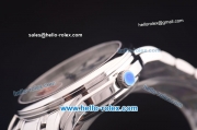 Omega De Ville Automatic Full Steel with White Dial and Blue Roman Markers