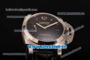 Panerai Luminor Marina 1950 3 Days PAM 312 Clone P.9000 Automatic Steel Case with Black Dial and Stick/Arabic Numeral Markers