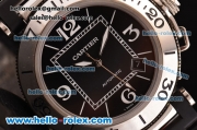 Cartier Pasha Automatic Movement Steel Case with Black Dial