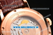 Jaeger-LECoultre Rendez-Vous Swiss ETA 2824 Automatic Rose Gold Case with White Dial and Arabic Numeral Markers