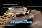 Cartier Ballon Bleu De Small Swiss Quartz Yellow Gold Case/Bracelet with White Dial and Black Roman Numeral Markers