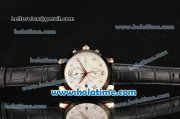MontBlanc Timewalker Twinfly Asia Automatic Rose Gold Case with PVD Bezel and White Dial