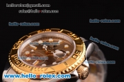 Rolex Yacht-Master 2813 Automatic Movement Two Tone Strap with Gold Dial