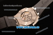 Audemars Piguet Royal Oak Offshore Chrono Clone AP Calibre 3126 Automatic Steel Case with Black Dial and White Stick Markers (EF)